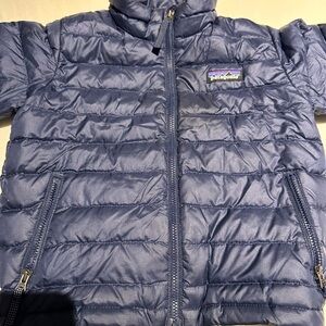 Patagonia baby down sweater jacket in navy, like new condition